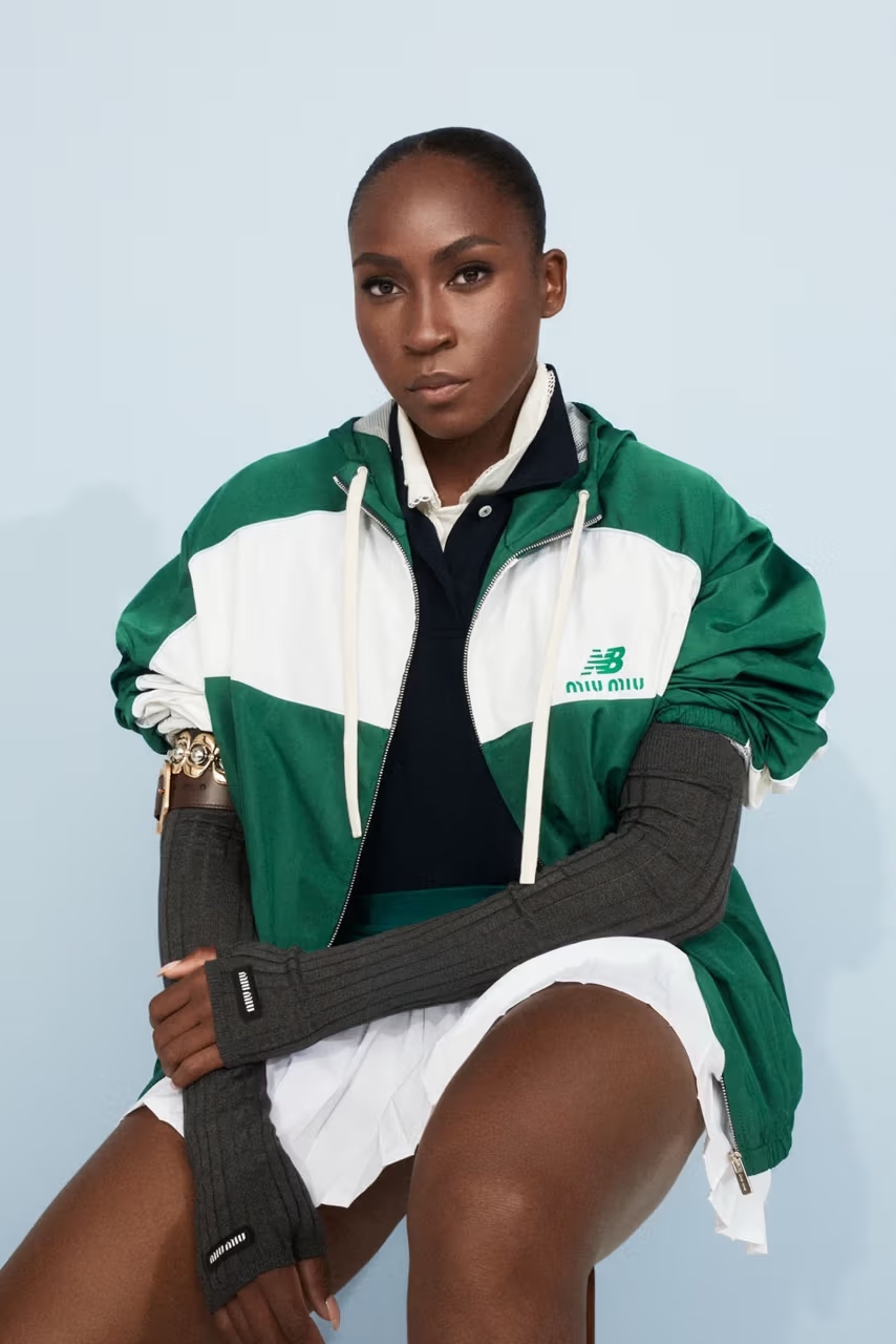 Коко Гауфф Miu Miu New Balance