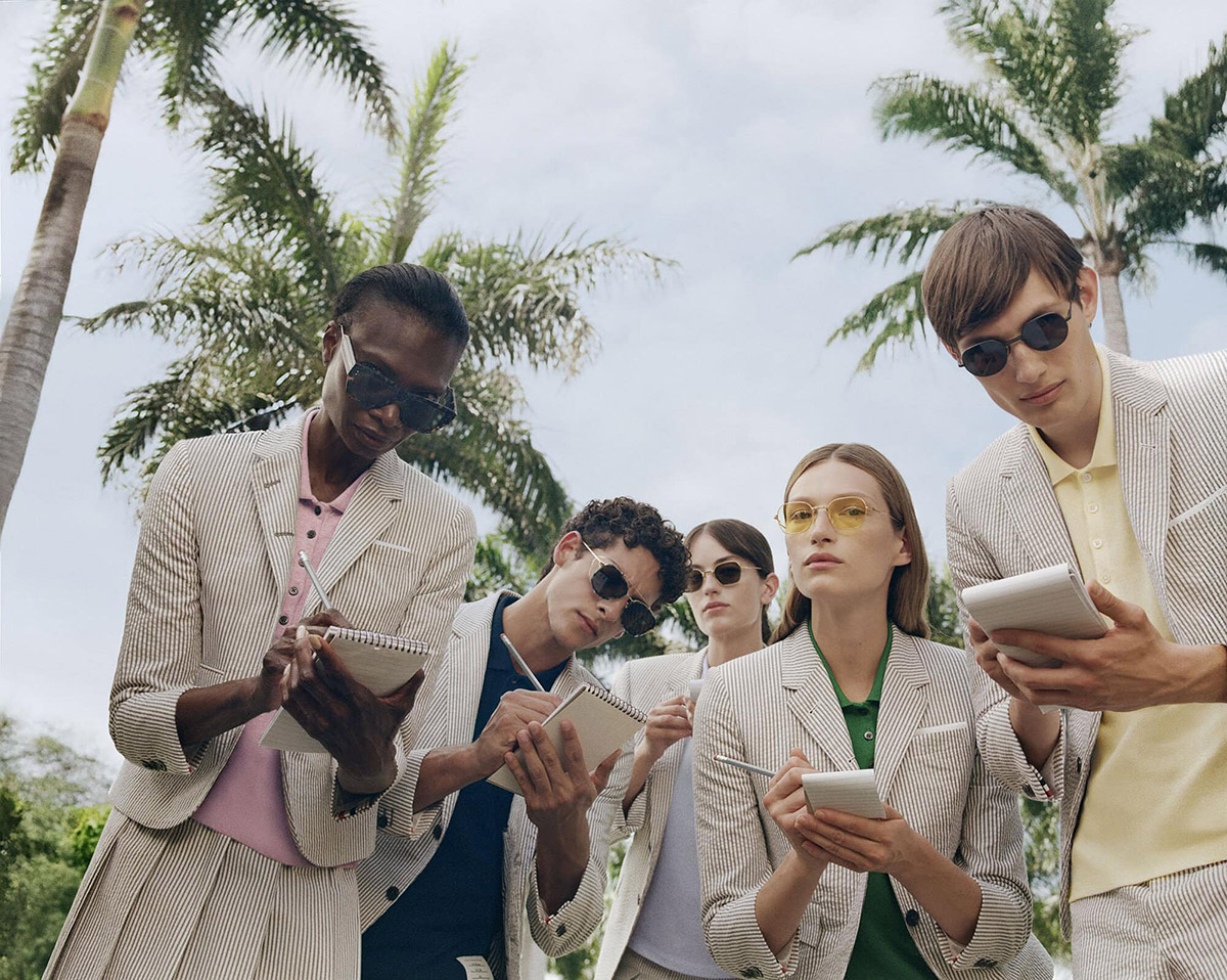 кампейн Thom Browne Summer 2025