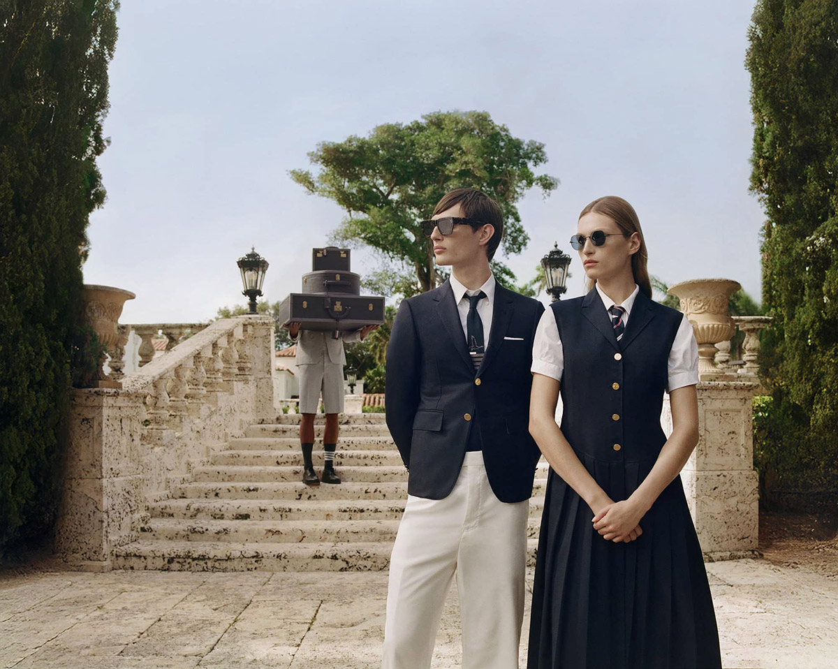 кампейн Thom Browne Summer 2025