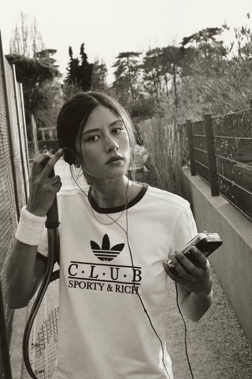 коллаборация adidas Sporty Rich