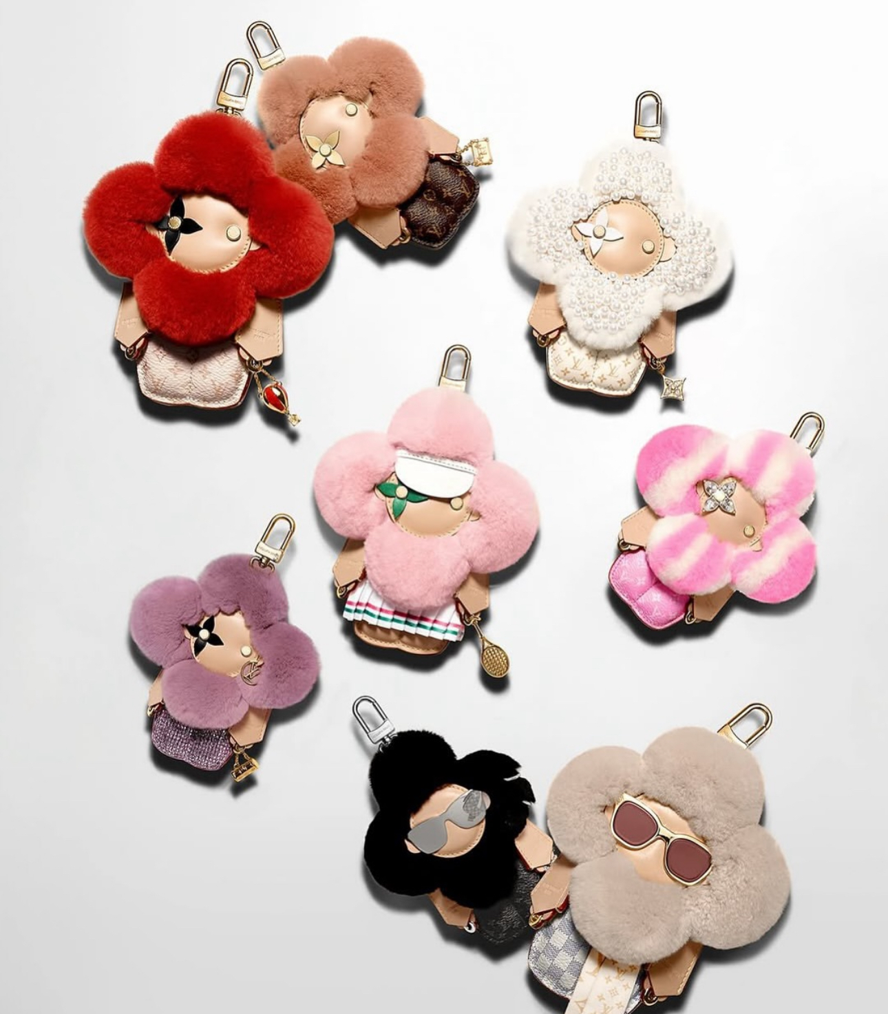 Louis Vuitton брелоки Vivienne Fashionista 