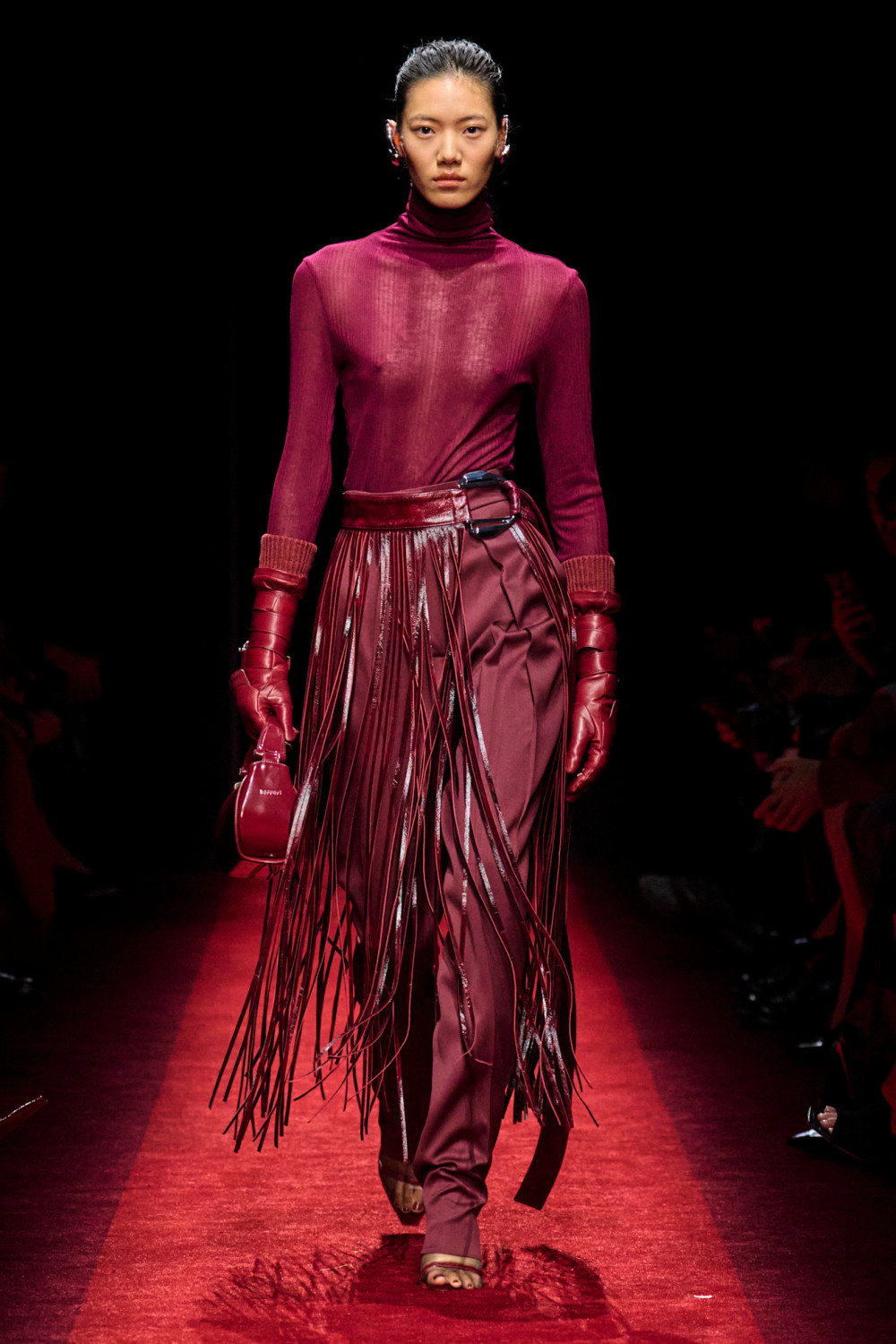 Бургунди цвет осени 