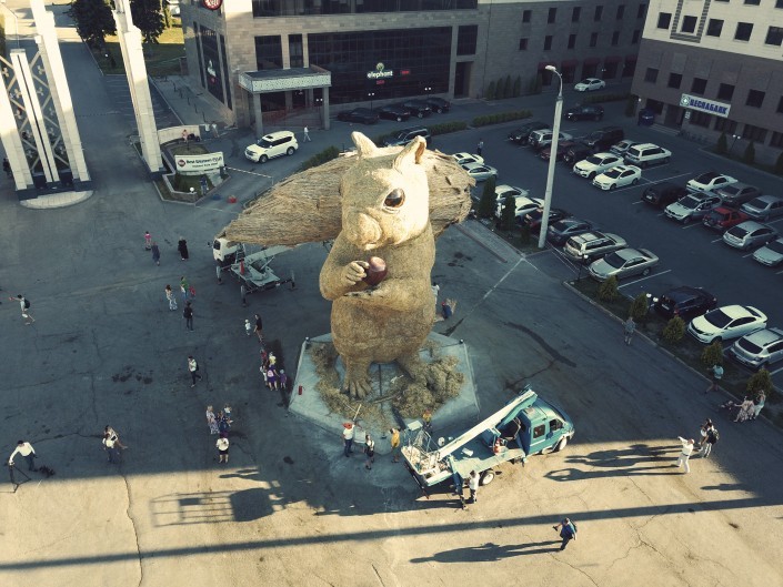 белка Атакент Алматы Казахстан Гульнара Бажкенова колонка Esquire