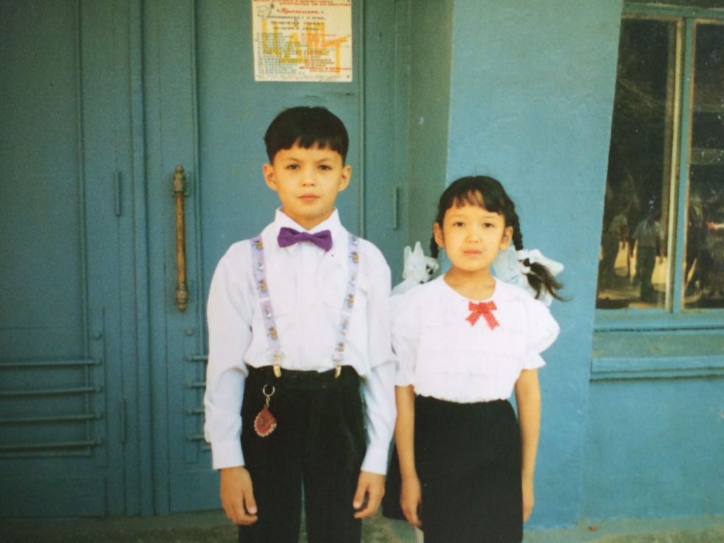 Чингиз Капин детское фото