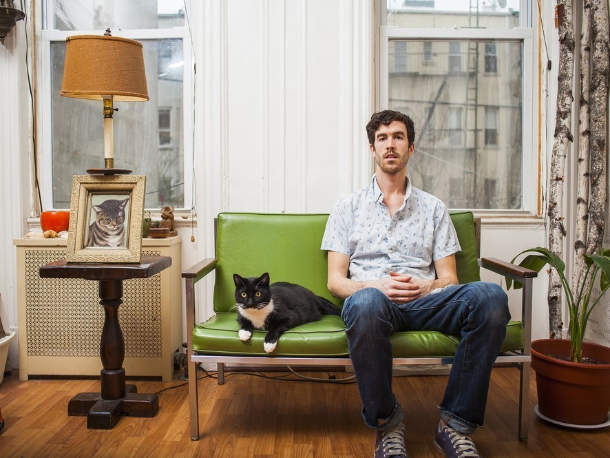 Мужчины с котами