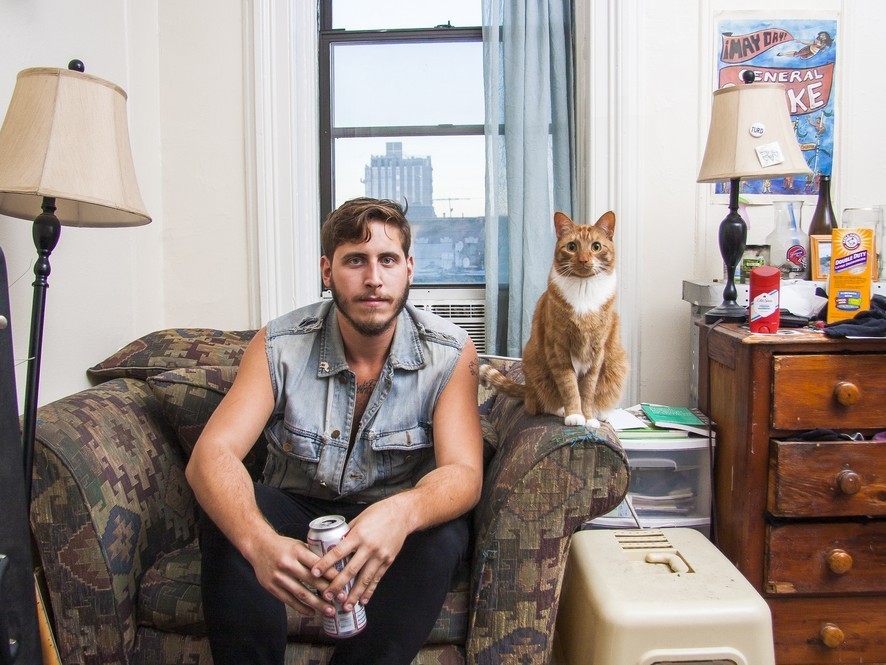 Мужчины с котами