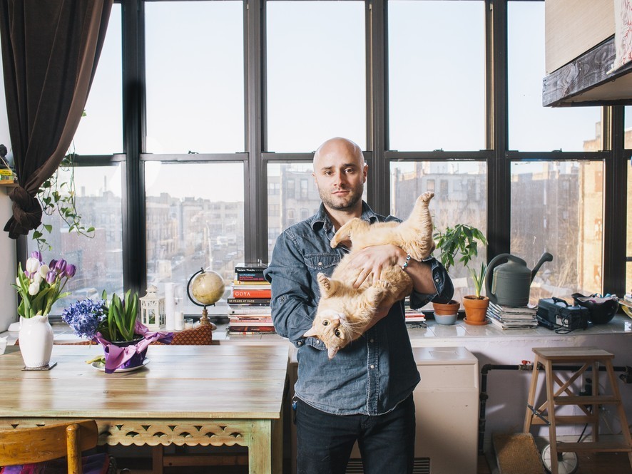 Мужчины с котами