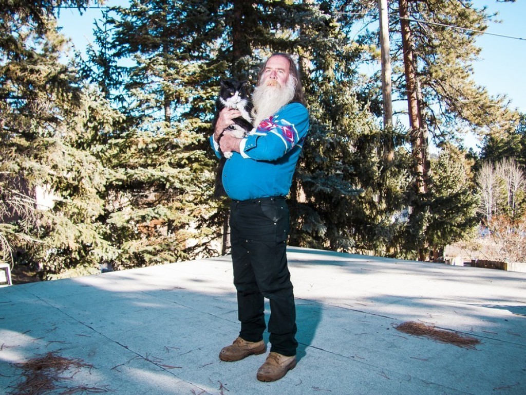 Мужчины с котами