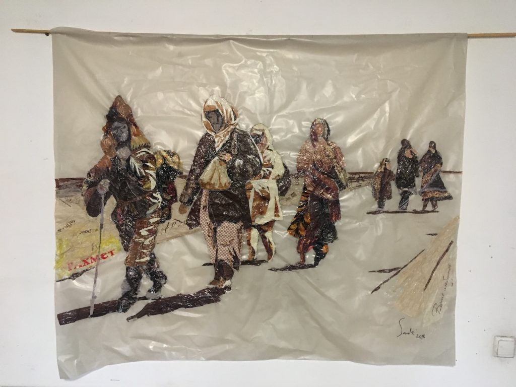 Сауле Сулейменова Ашаршылык серия работ