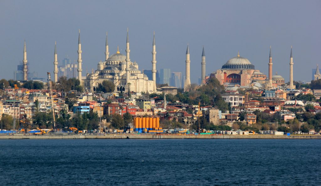 Стамбул Турция Алматы Turkish Airlines самолет