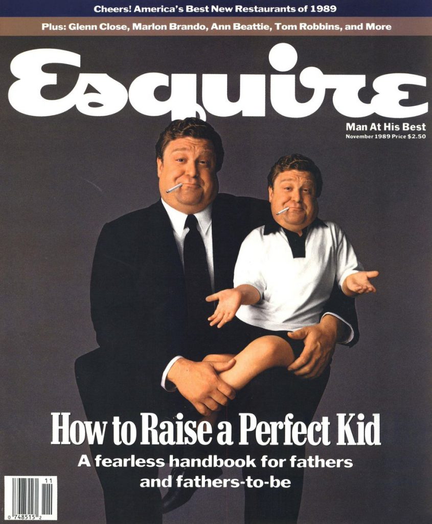 обложка Esquire US коллекция история отцовство