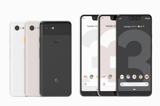 google смартфоны Pixel 3 Pixel 3 XL