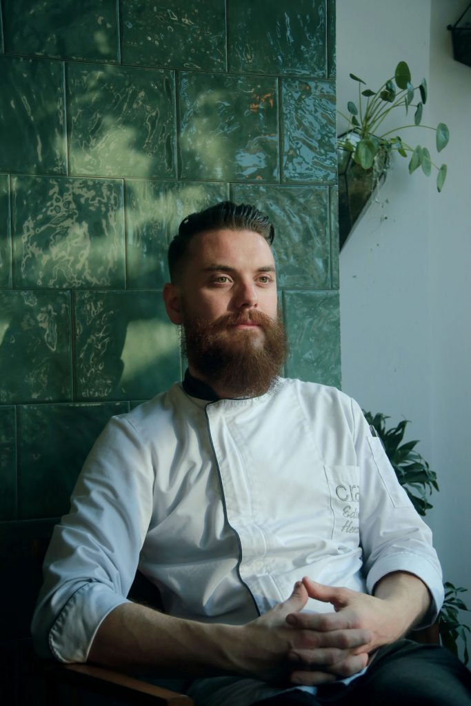 Эдвард Хеншелл еда блюдо Craft Kitchen&Bar Алматы ресторан