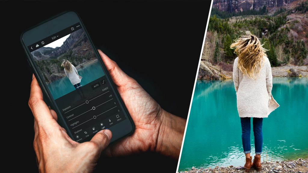 ADOBE LIGHTROOM CC обработка фотографий приложение обработка фото iOS Android