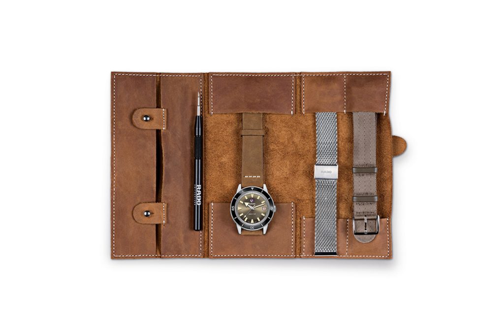 Rado Captain Cook кожаный кейс для часов