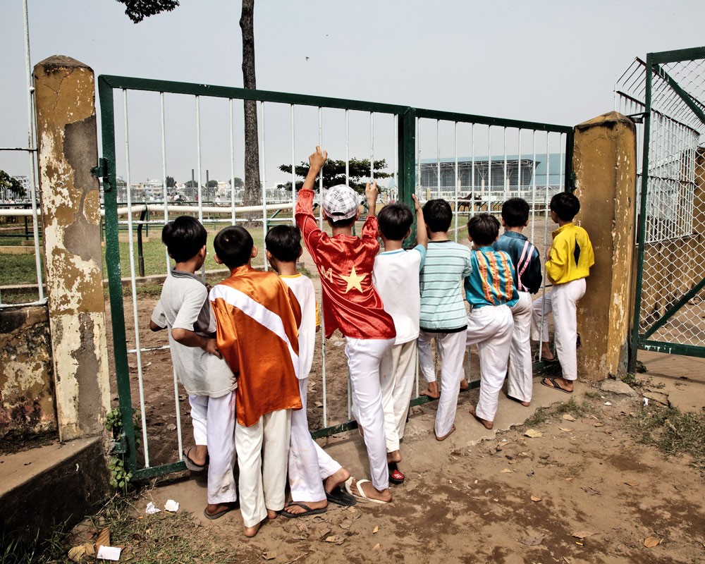 Хошимин Вьетнам фотопроект конные лошадиные скачки