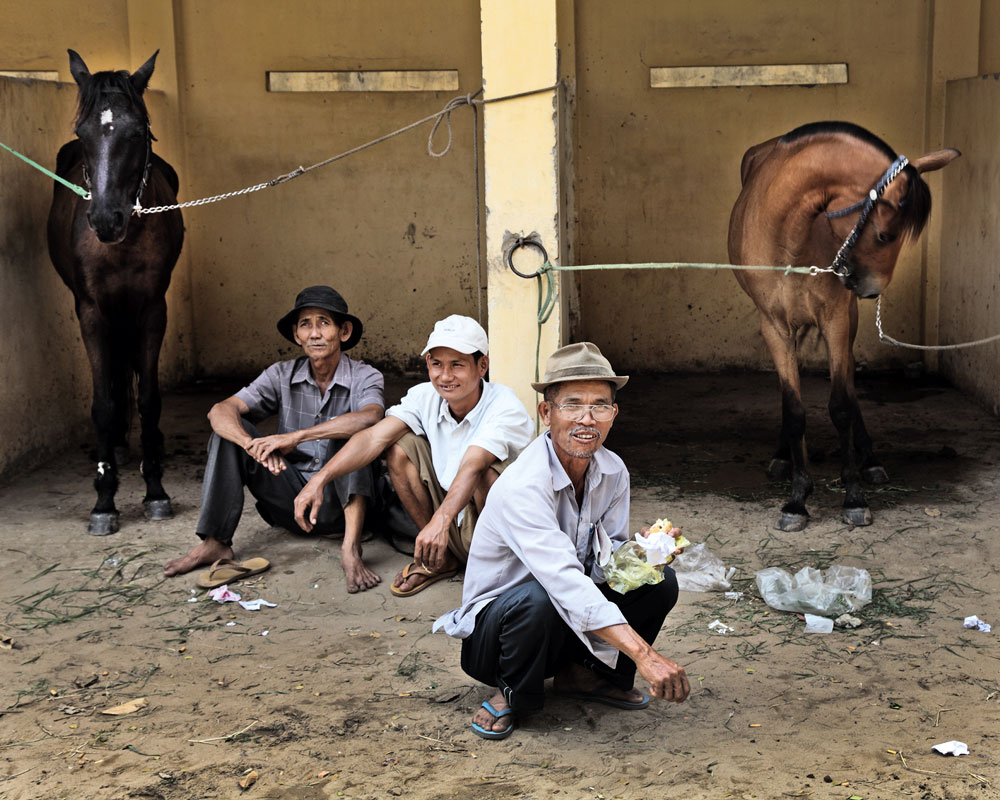 Хошимин Вьетнам фотопроект конные лошадиные скачки