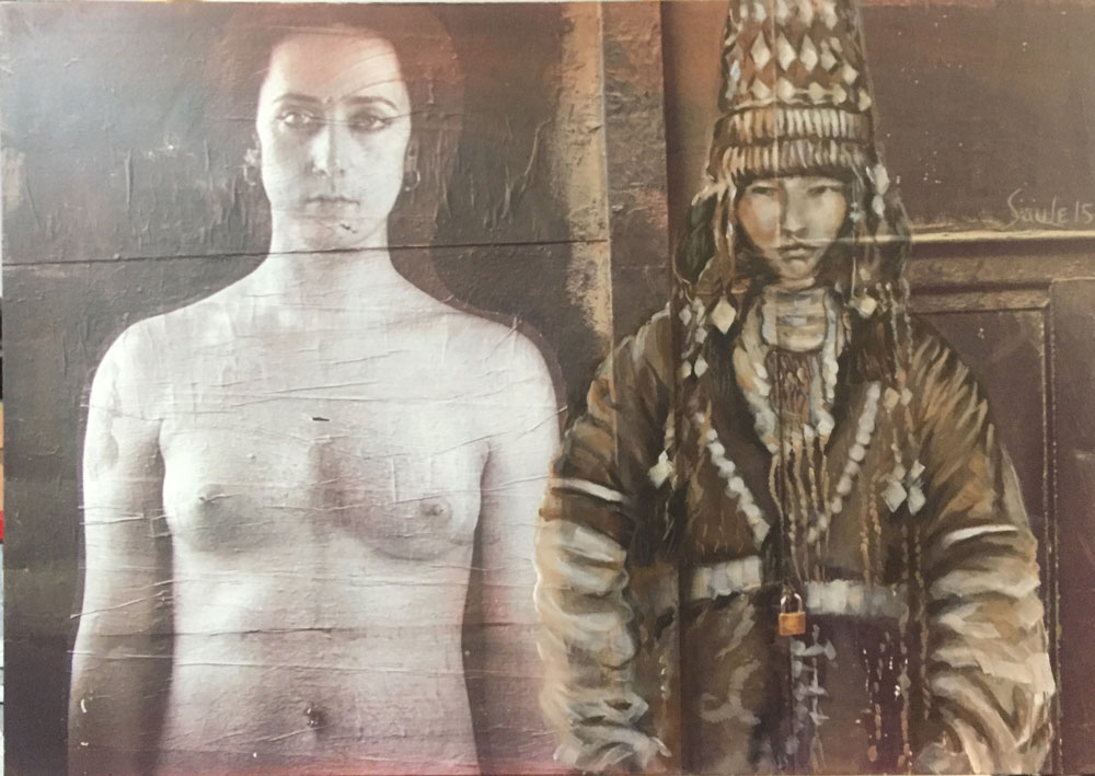 Сауле Сулейменова арт искусство Келин инсталляция