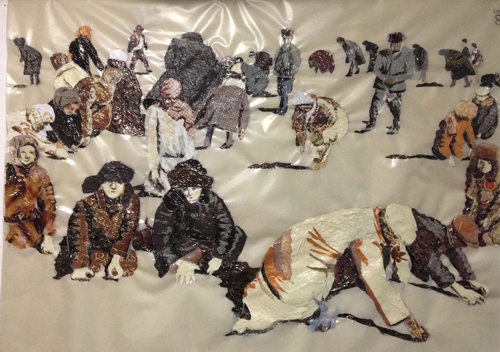 Сауле Сулейменова арт искусство Ашаршылык инсталляция