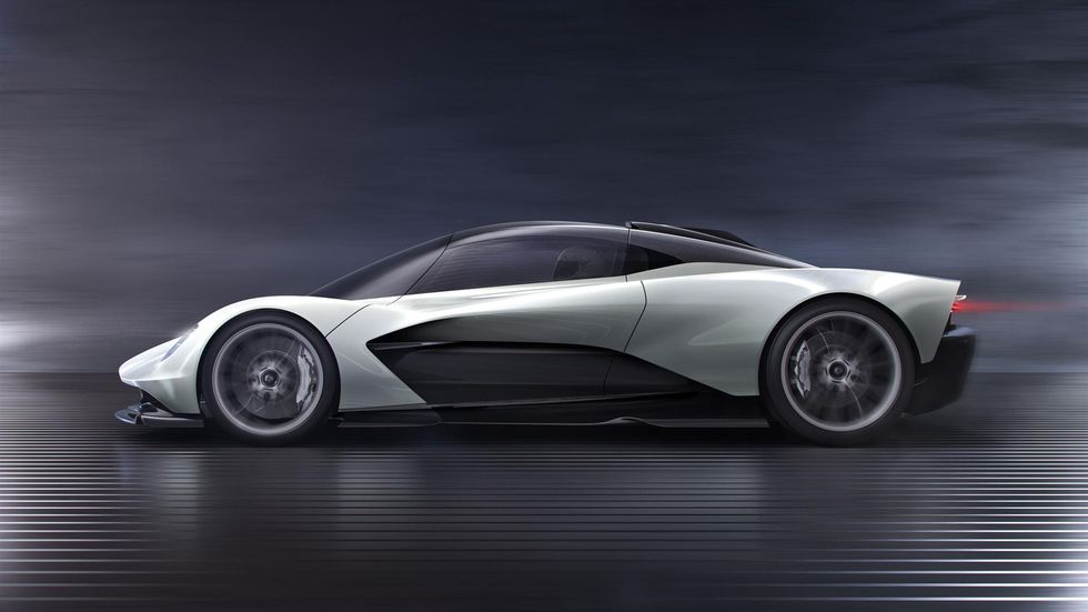 Женевский автосалон Aston Martin 003 гиперкар электрокар