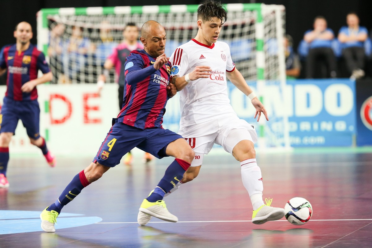 Барселона Кайрат УЕФА Лига Чемпионов футзал