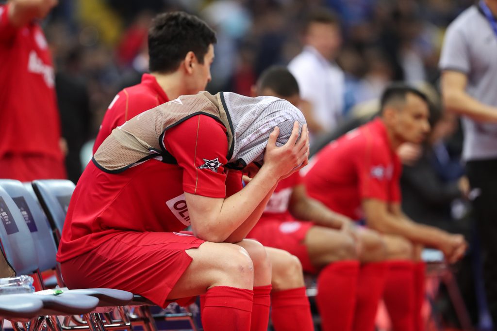 Кайрат Спортинг футзал Казахстан лига чемпионов спорт матч