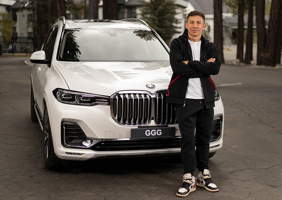 BMW X7 в Алматы Геннадий Головкин