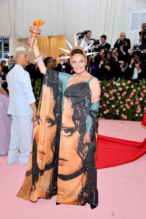 Дайан фон Фюрстенберг MET Gala 2019