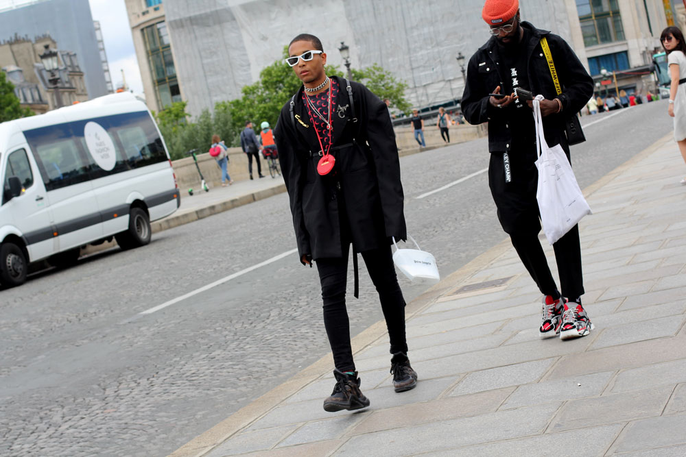 недели мужской моды Париж 2019 одежда streetstyle
