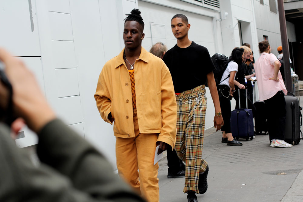 недели мужской моды Париж 2019 одежда streetstyle