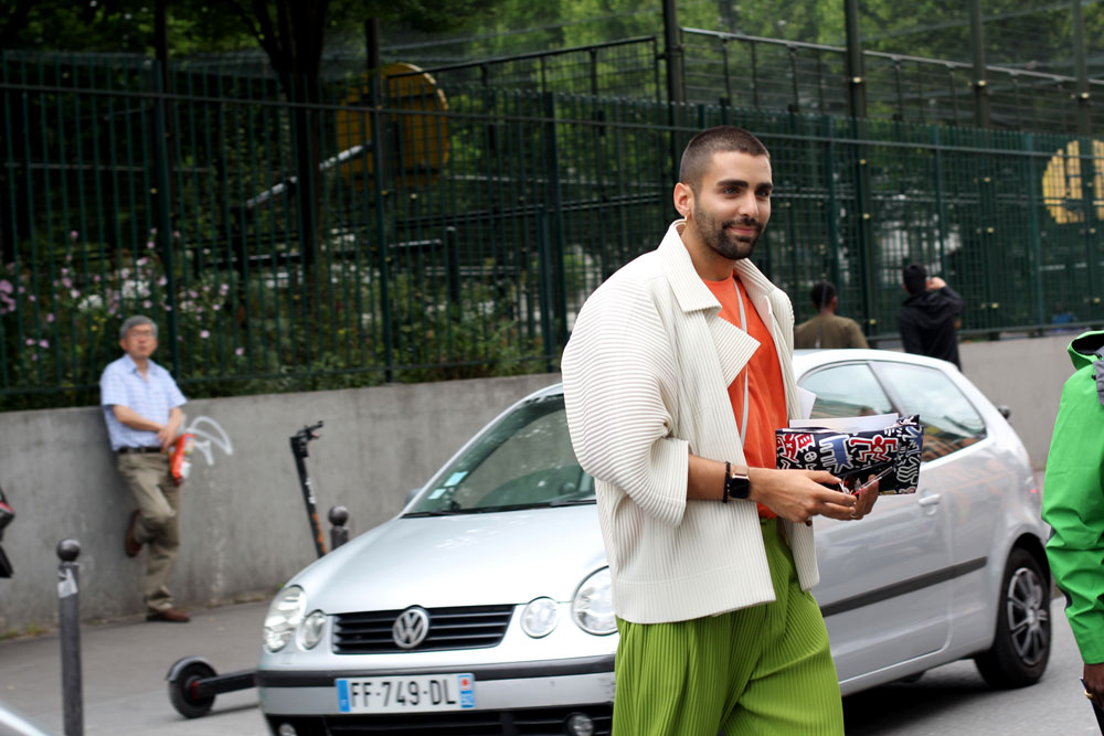 недели мужской моды Париж 2019 одежда streetstyle