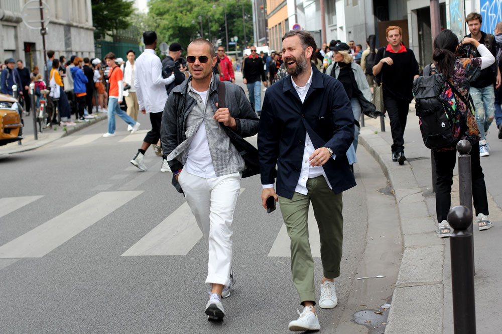 третий день недели мужской моды Париж 2019 одежда streetstyle