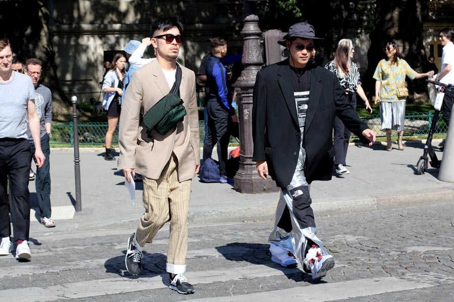 Париж streetstyle