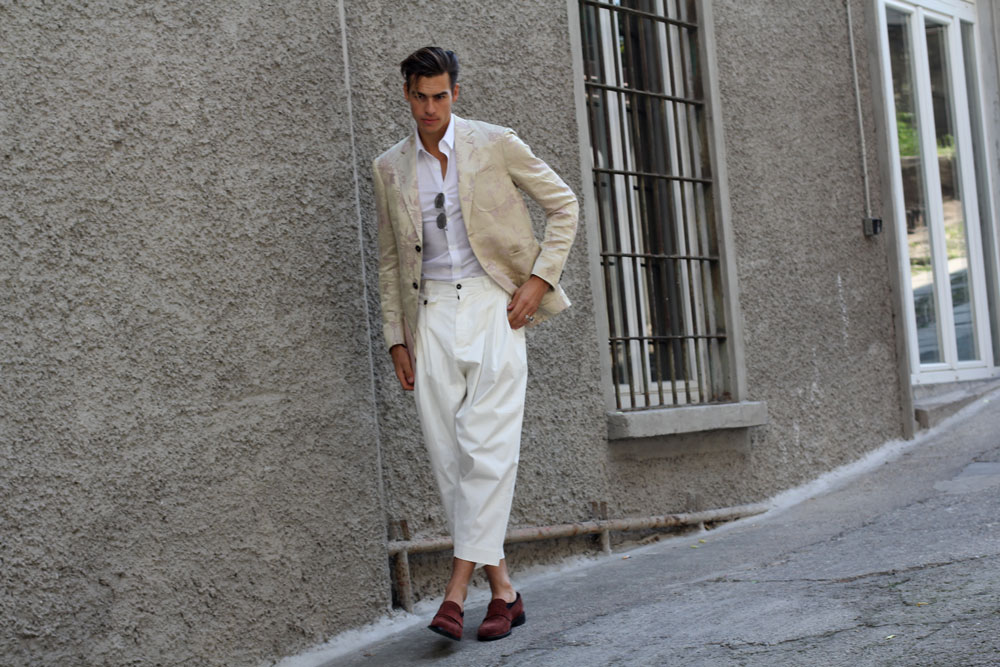 Милан Неделя мужской моды 2019 одежда стритстайл