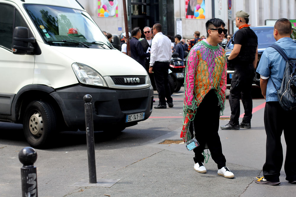 третий день недели мужской моды Париж 2019 одежда streetstyle