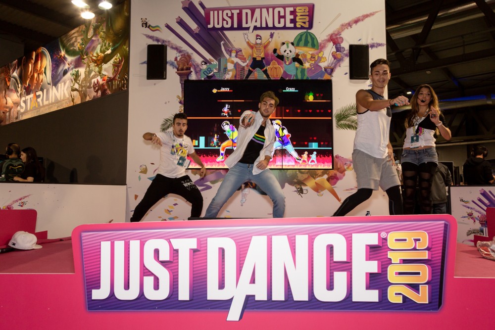 Ubisoft Just Dance E3 игра видеоигры компьютерные выставка Лос-Анджелемс Microsotf