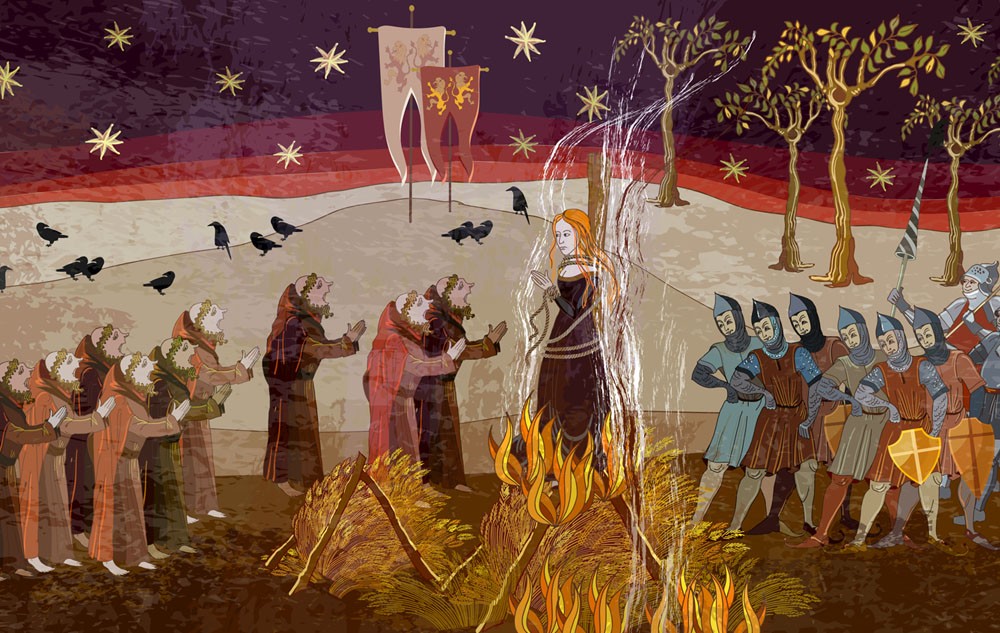 как определить ведьму охота молот