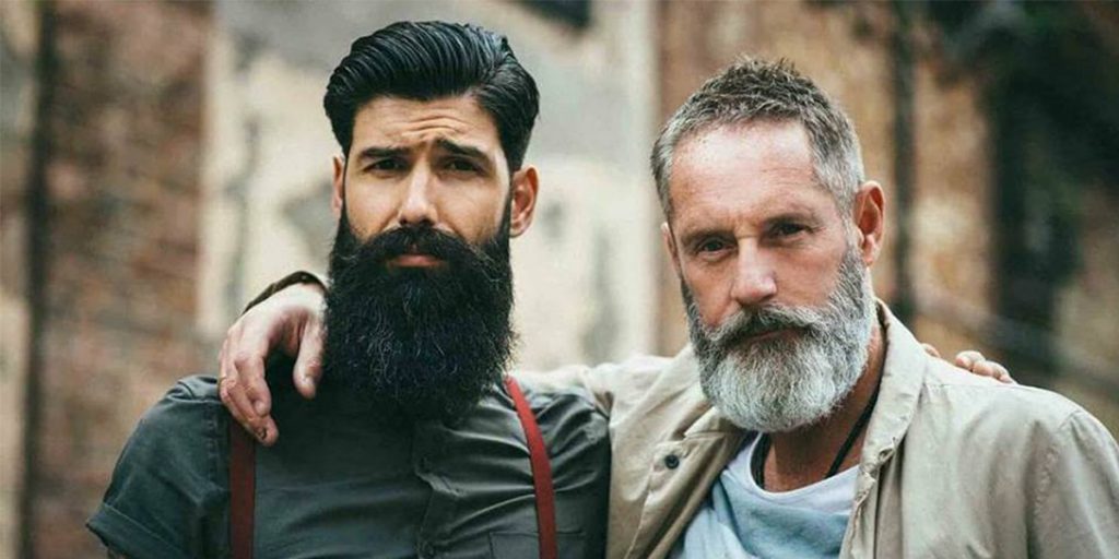 Мужчины с бородой