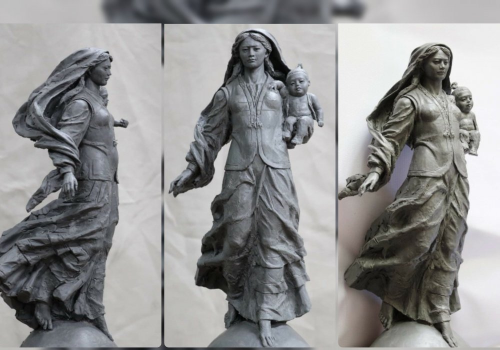 Жер Ана самая высокая женская статуя в мире