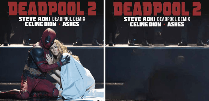 обложка Селион Дион к Дэдпулу 2