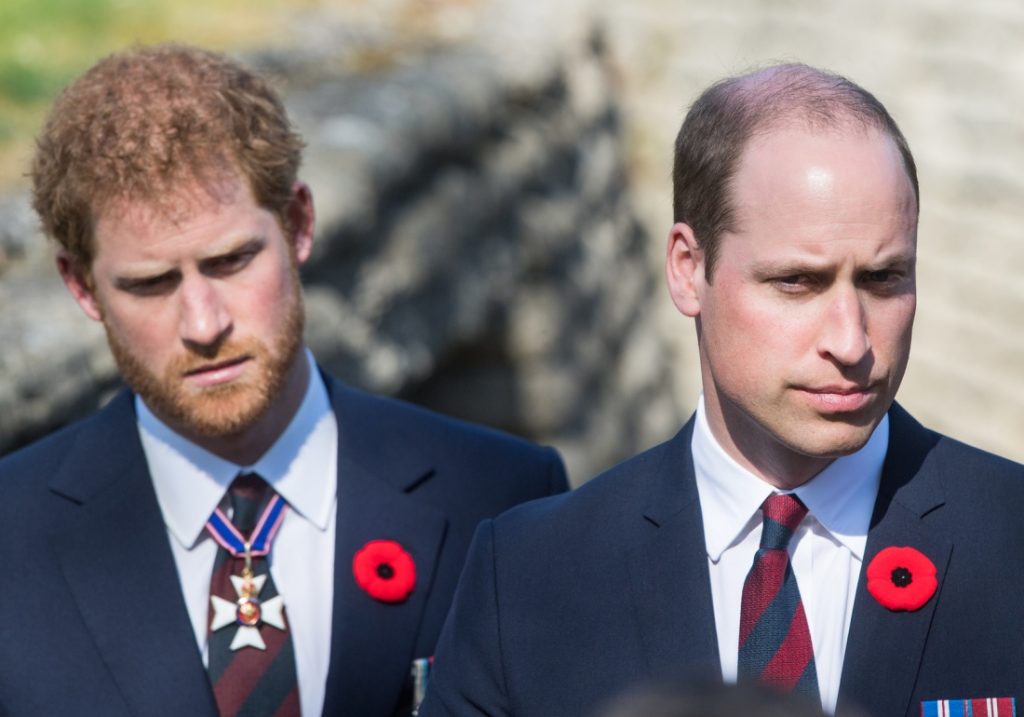 принц Гарри и Уильяма