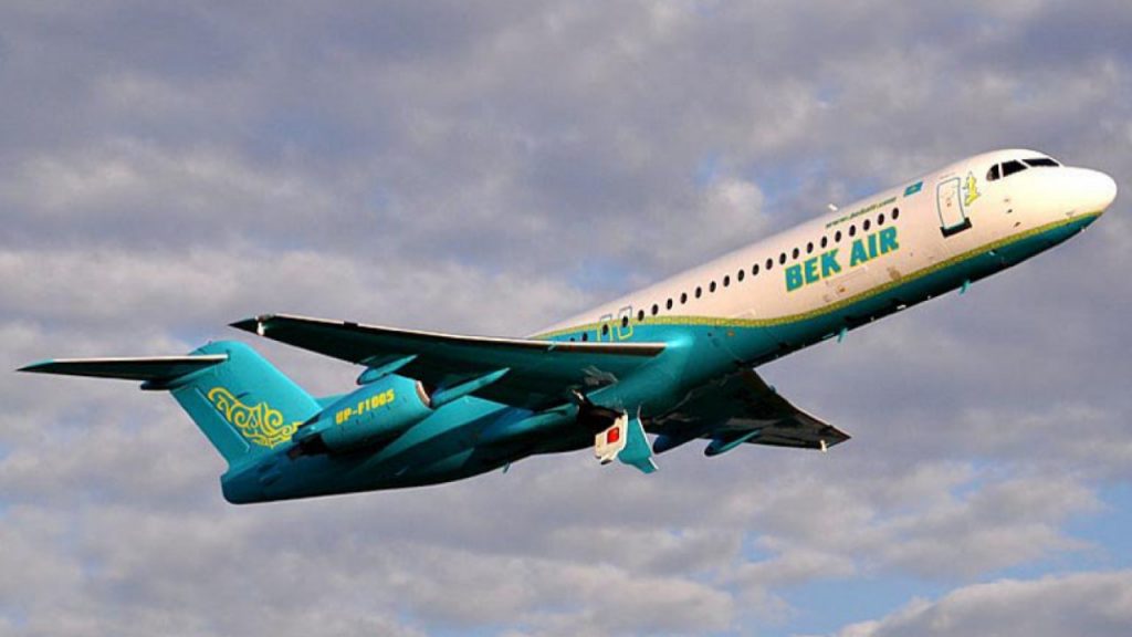 Самолет Bek Air