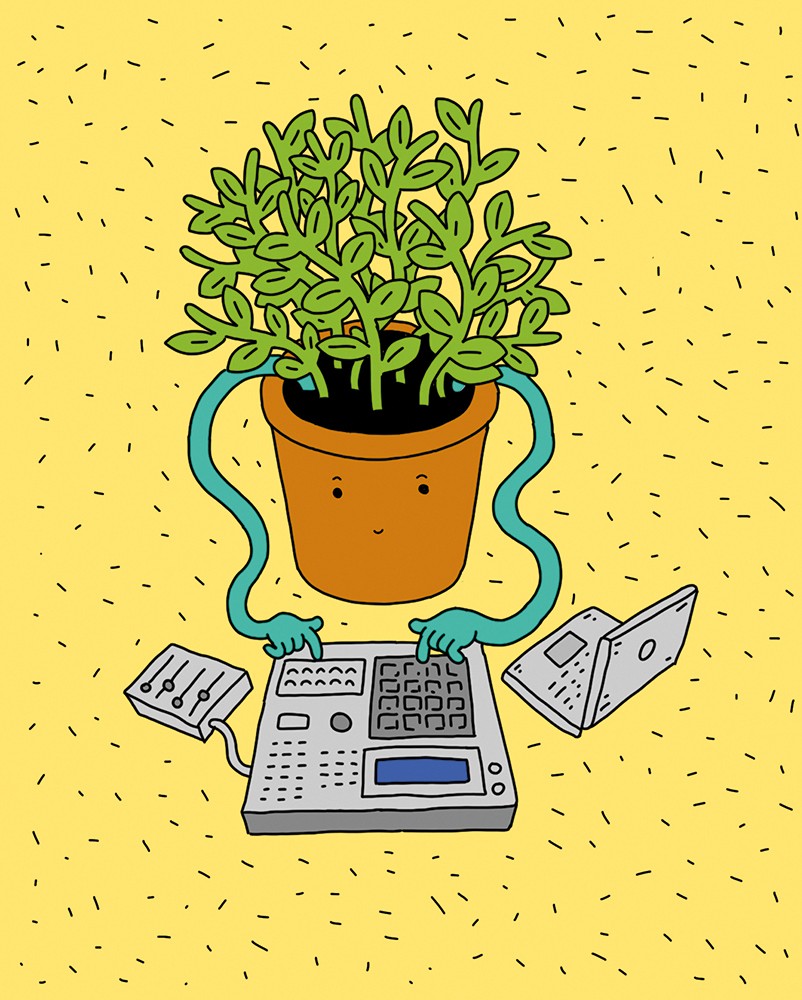 горшок и компьютер