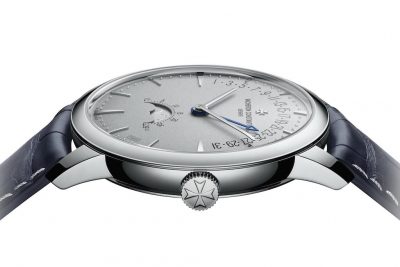 Patrimony moon phase and retrograde date - Collection Excellence Platine
