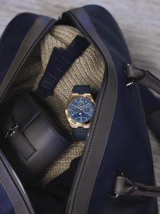 Overseas Perpetual Calendar Blue