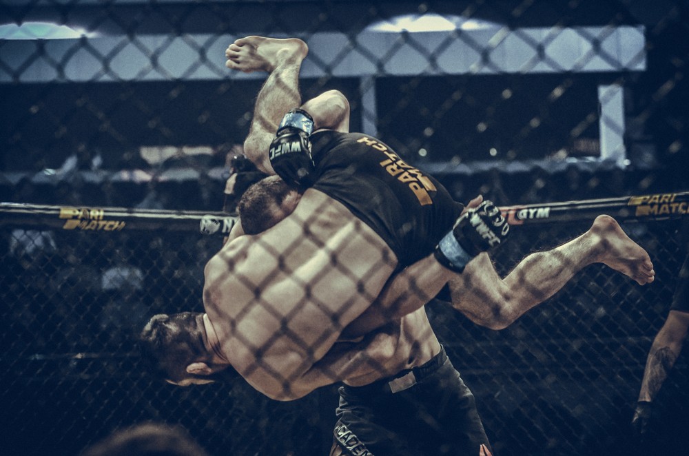 MMA ринг Куат Хамитов