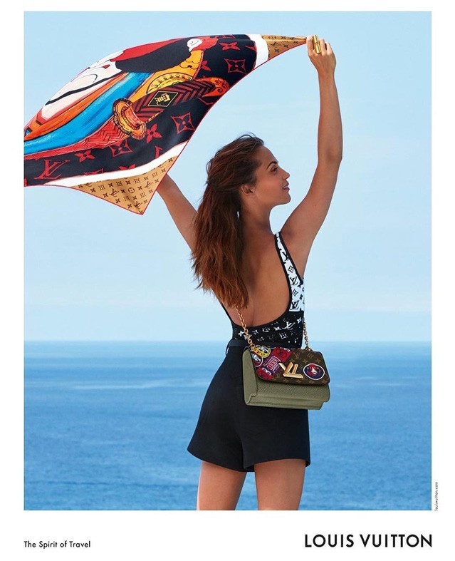 Алисия Викандер в Louis Vuitton